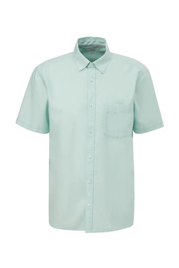 S.OLIVER Kurzarmhemd 6501_minze Regular Fit