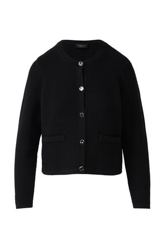 S.OLIVER Strickjacke 9999_schwarz