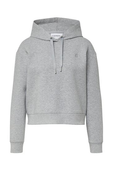 COMMA, Sweatshirt 93W7_steingrau