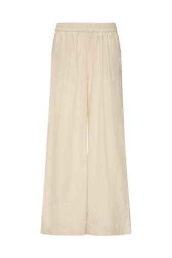 QS BY S.OLIVER Stoffhose 04G0_creme Tapered