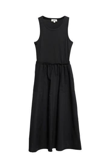 S.OLIVER Midikleid 9999_schwarz