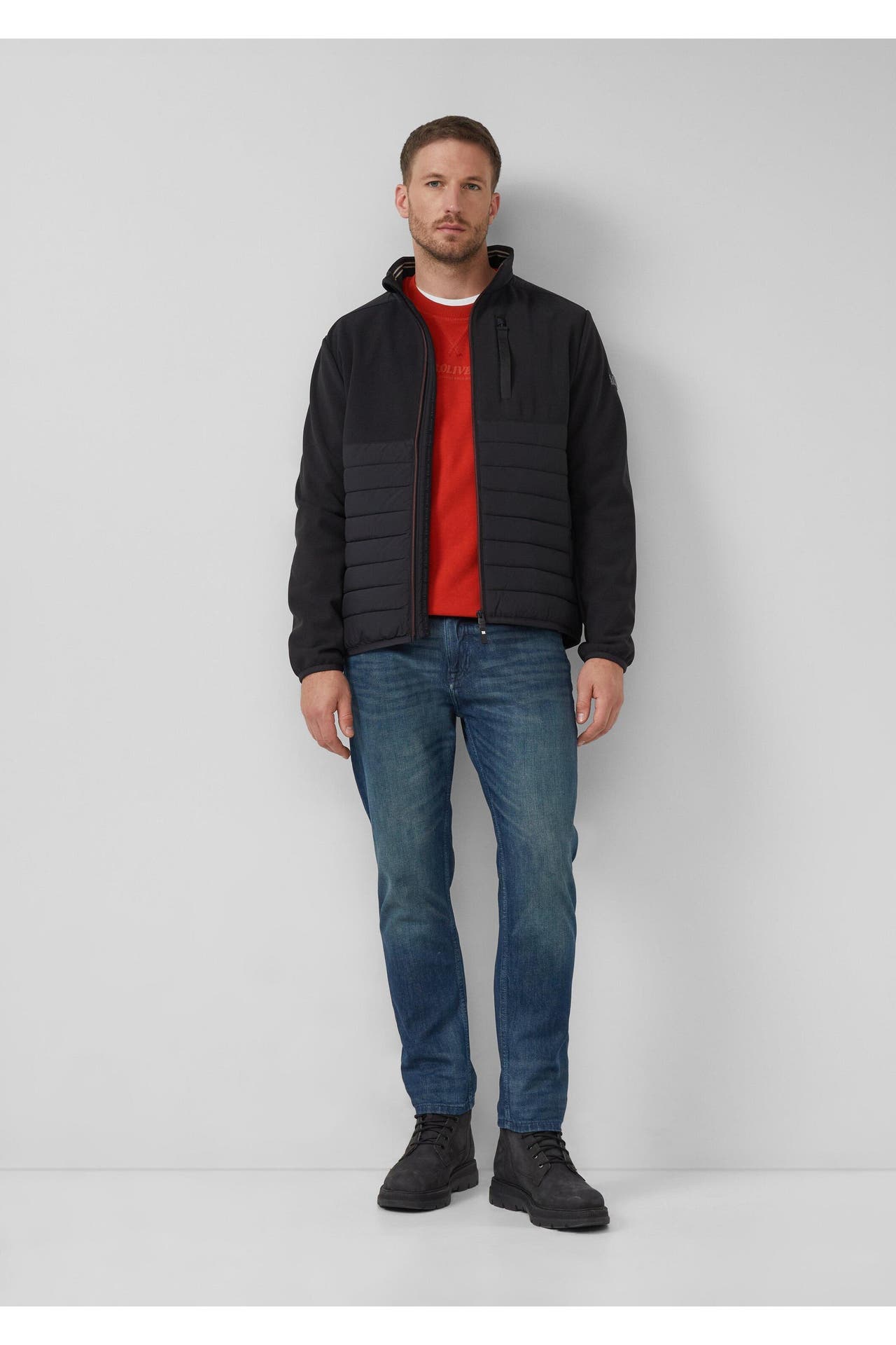 S.OLIVER Sweatshirt 35D1_mohnrot, Bild 1