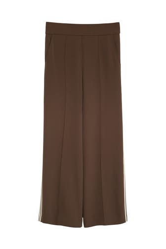 COMMA, Stoffhose 8943_dunkelbraun Tapered