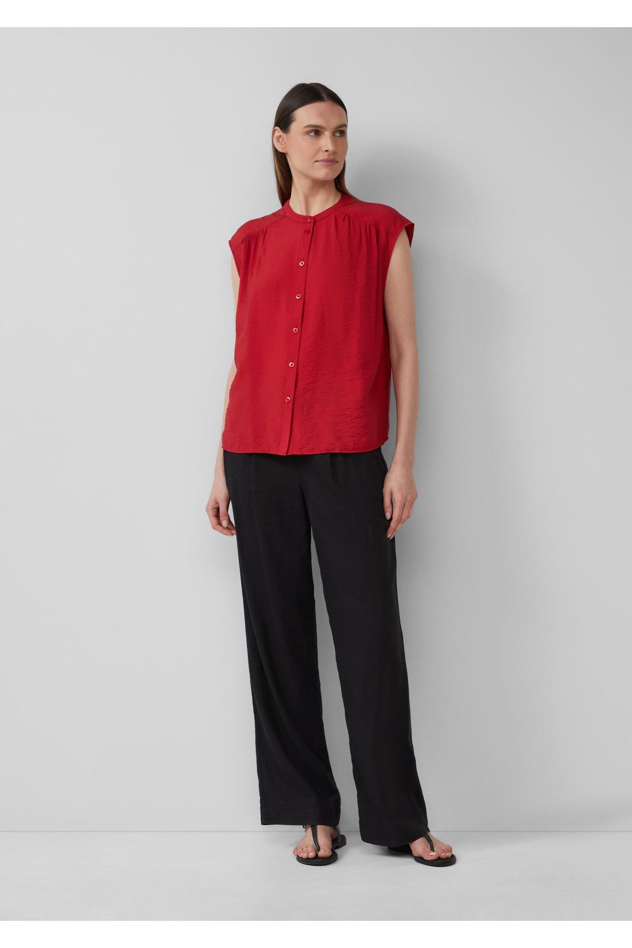 S.OLIVER Blusenshirt 3533_mohnrot, Bild 1
