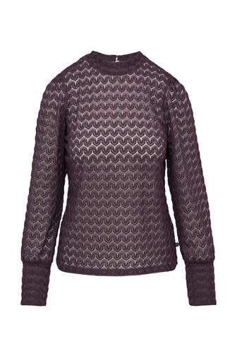 QS BY S.OLIVER Longsleeve 4988_aubergine