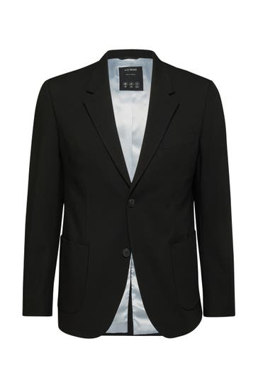 S.OLIVER Casual-Sakko 9999_schwarz Regular Fit