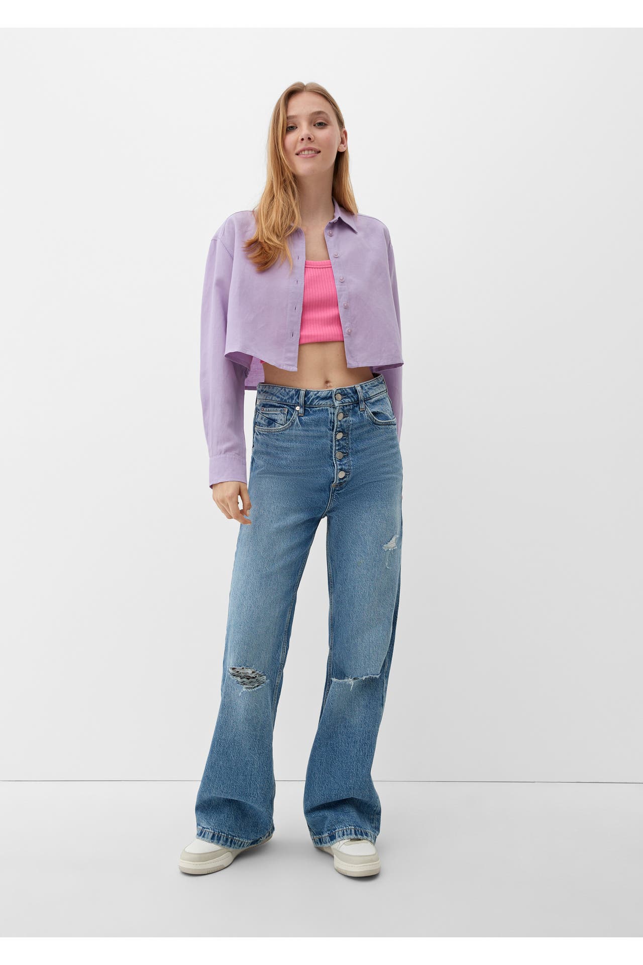 QS BY S.OLIVER Casual-Bluse 4724_lavendel, Bild 1