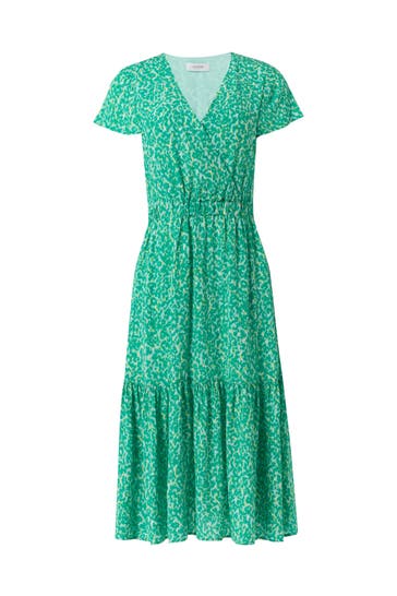 COMMA, Midikleid 73B6_hellgrün