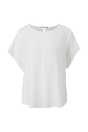 QS BY S.OLIVER T-Shirt 0200_ecru