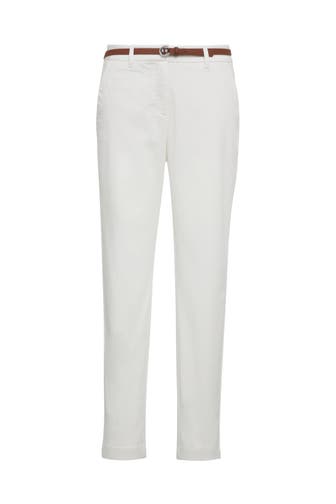 COMMA, Stoffhose 0120_weiß Tapered