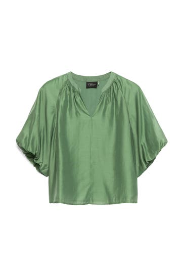 S.OLIVER Blusenshirt 7261_grün