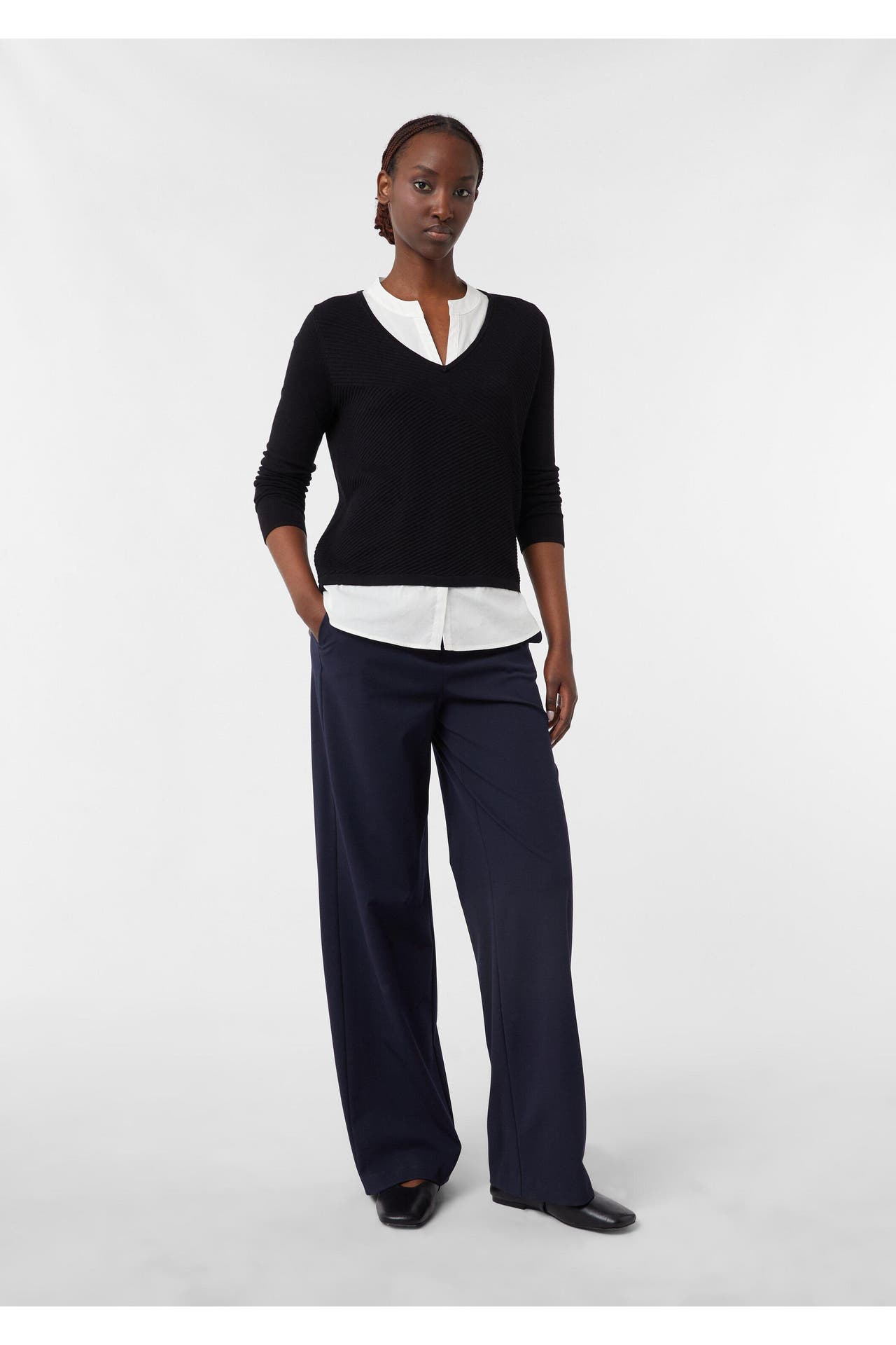 COMMA, Pullover 9999_schwarz, Bild 1