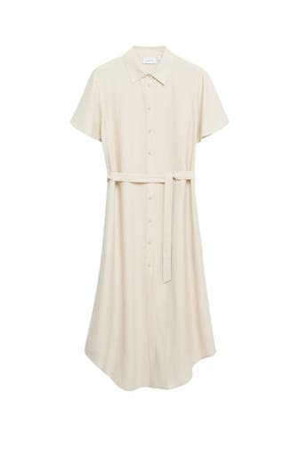 COMMA, Midikleid 9300_helles beige