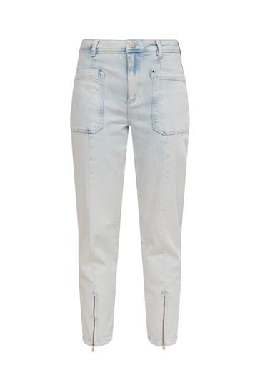 COMMA, Jeans 50Z3_hellblau Wide/ Loose Fit