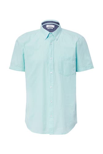 S.OLIVER Kurzarmhemd 6540_minze Regular Fit