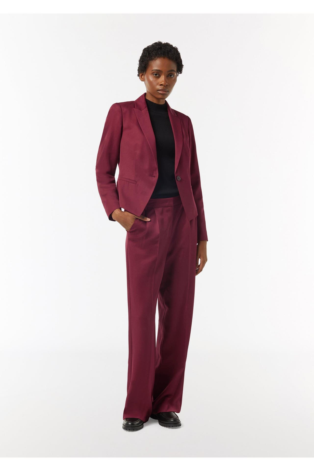 COMMA, Blazer 3871_bordeaux, Bild 1