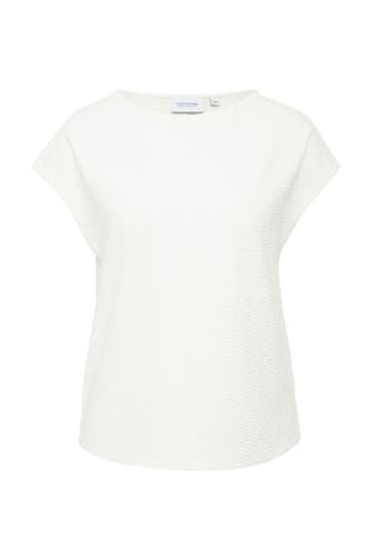 COMMA, T-Shirt 0100_weiß