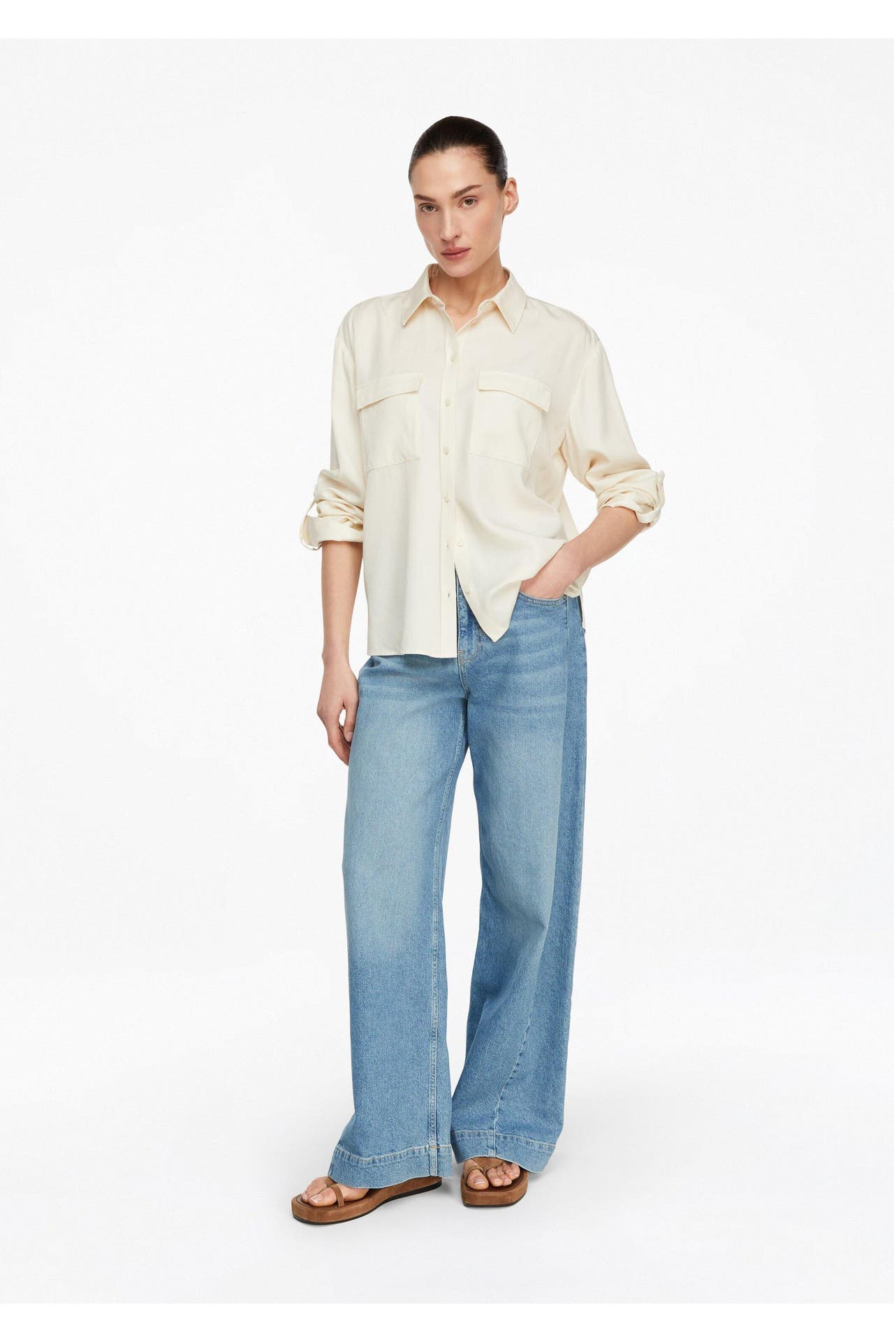 COMMA, Casual-Bluse 0403_creme, Bild 1