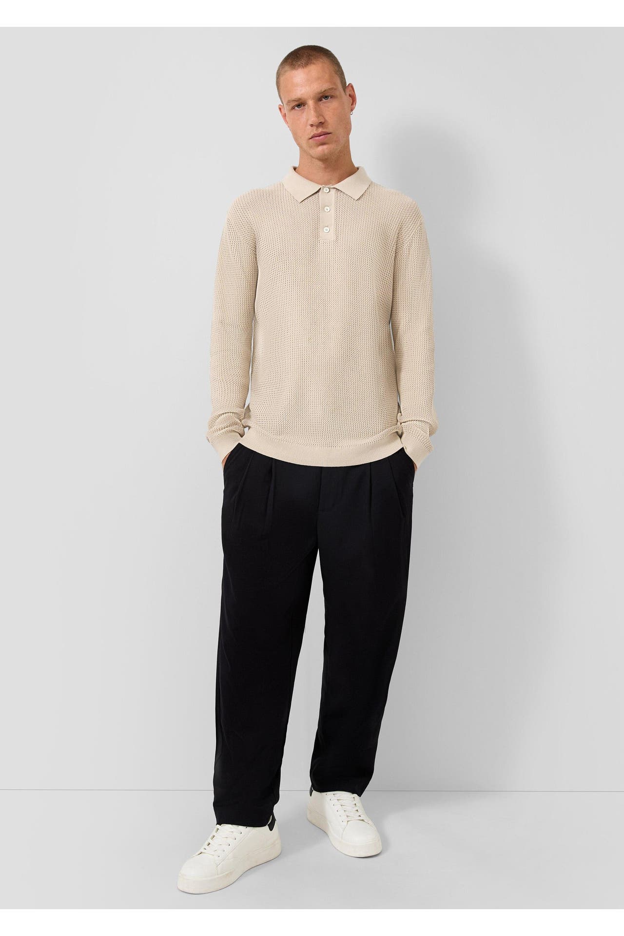 QS BY S.OLIVER Pullover 9413_helles sand, Bild 1