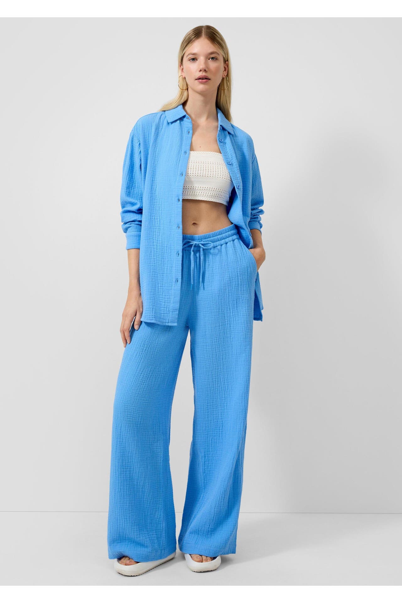QS BY S.OLIVER Stoffhose 5443_blau Tapered, Bild 1
