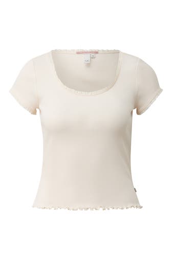 QS BY S.OLIVER T-Shirt 2000_beige