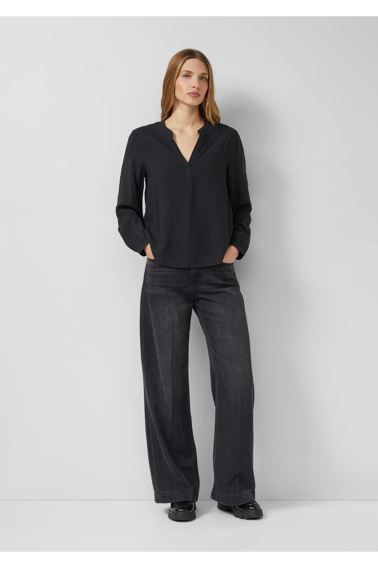 S.OLIVER Casual-Bluse 9999_schwarz, Bild 1