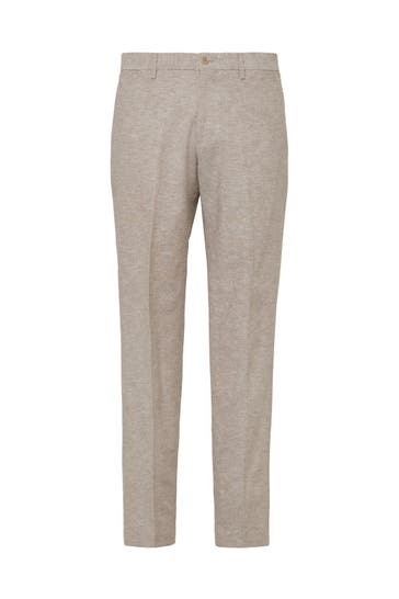 S.OLIVER Stoffhose S.OPURE 84W1_sandstein Tapered