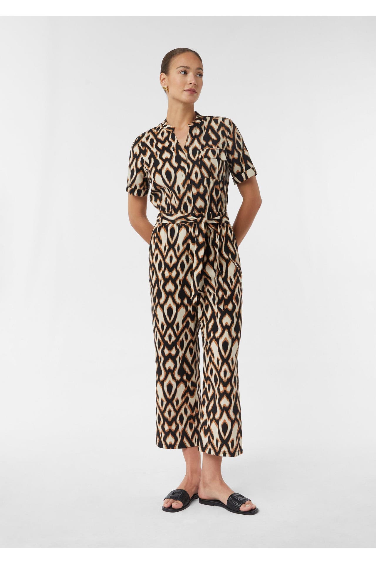 COMMA, Jumpsuit 99A0_schwarz Wide/ Loose Fit, Bild 1