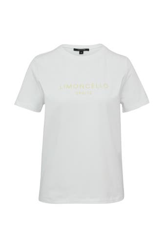 COMMA, T-Shirt 01D2_weiß