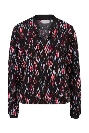 COMMA, Casual-Bluse 99A3_schwarz