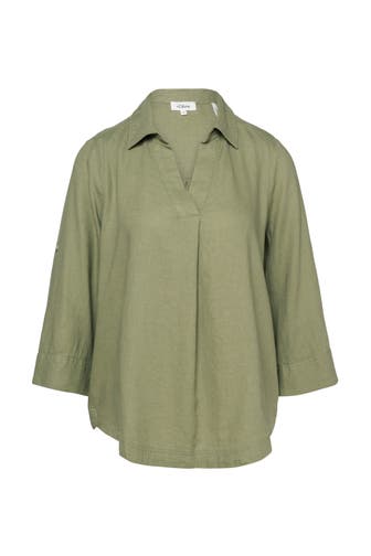 S.OLIVER Casual-Bluse 7900_olivgrün
