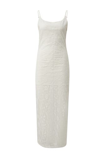 QS BY S.OLIVER Maxikleid 0200_creme
