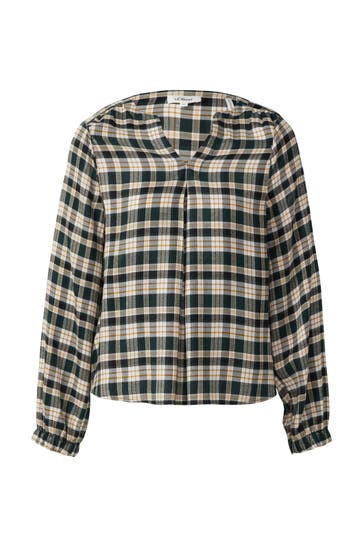 S.OLIVER Casual-Bluse 69N1_petrol