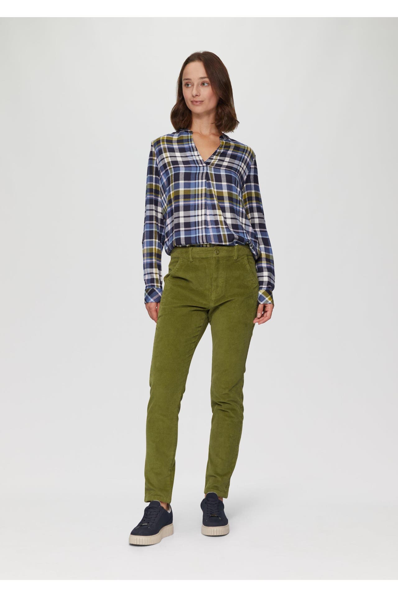 S.OLIVER Stoffhose BETSY 7774_guacamole Tapered, Bild 1