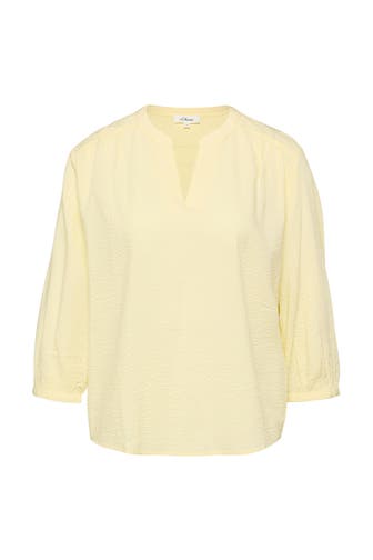 S.OLIVER Casual-Bluse 1015_gelb