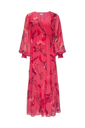 S.OLIVER Maxikleid 44A0_himbeere