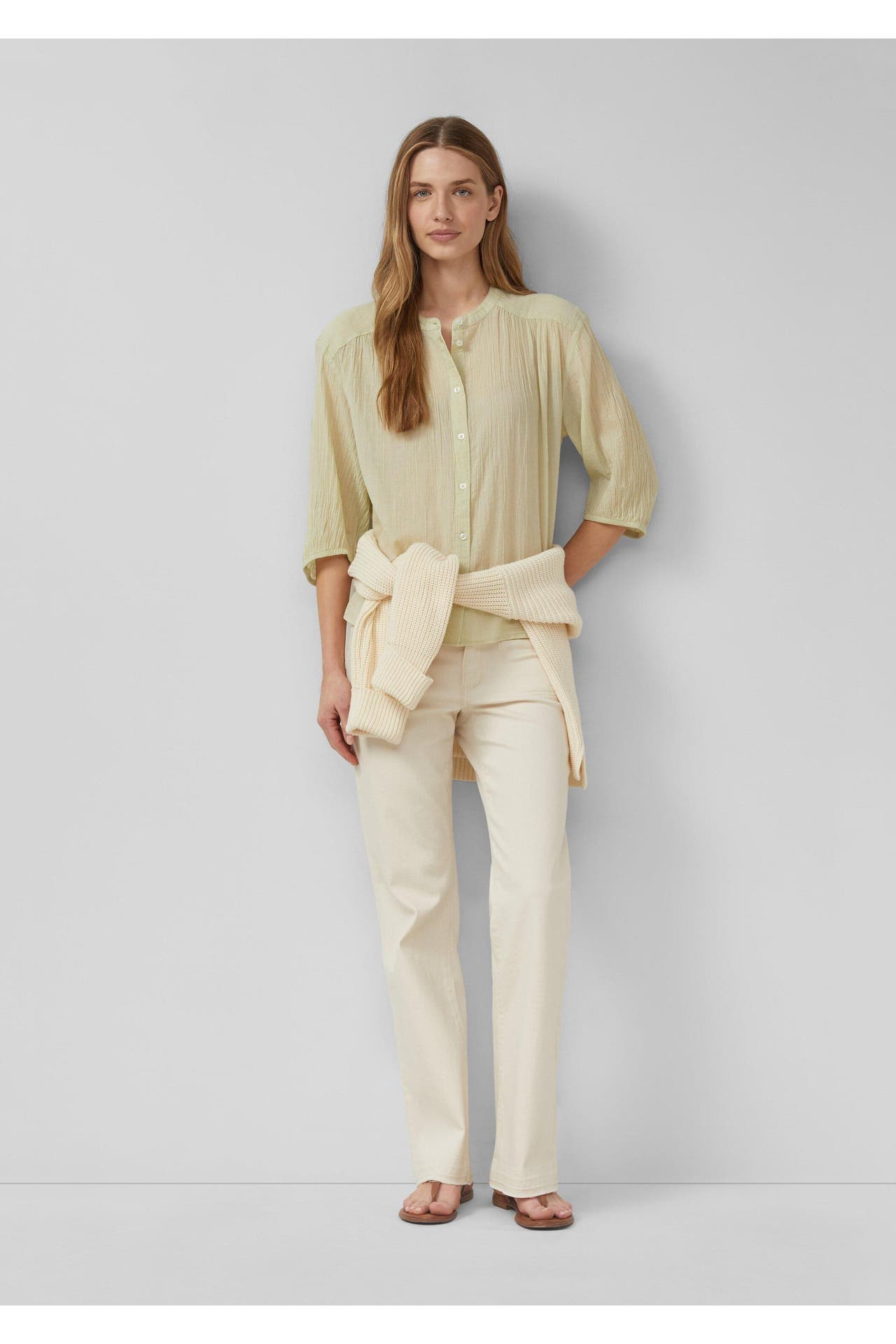 S.OLIVER Casual-Bluse 7235_hellgelb, Bild 1