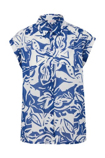 S.OLIVER Blusenshirt 56A0_royalblau
