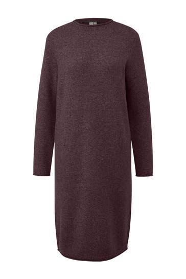 QS BY S.OLIVER Midikleid 49W0_aubergine