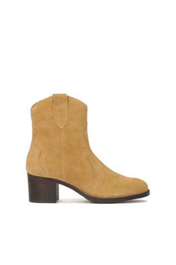 KAZAR Biker Boots Hellbraun