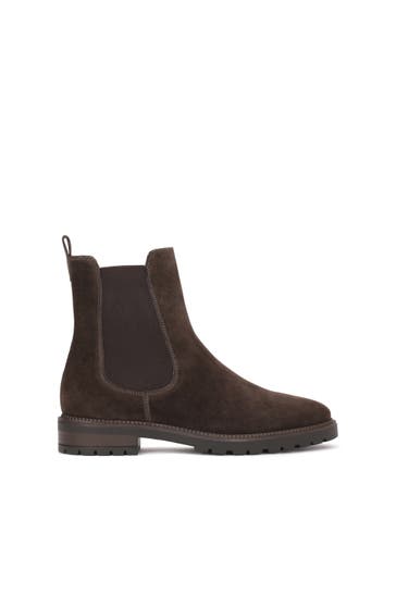 KAZAR Chelsea-Boots Dunkelbraun