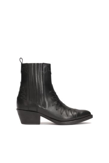 KAZAR Biker Boots Schwarz