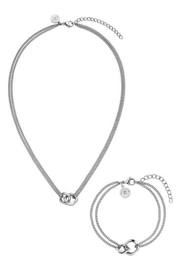 PURELEI Schmuckset Bond Silber