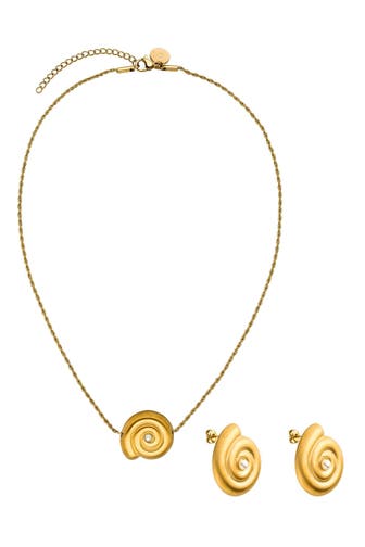 PURELEI Schmuckset Oceanfront Gold