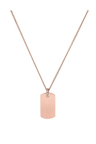 PURELEI Kette Plate Rosegold