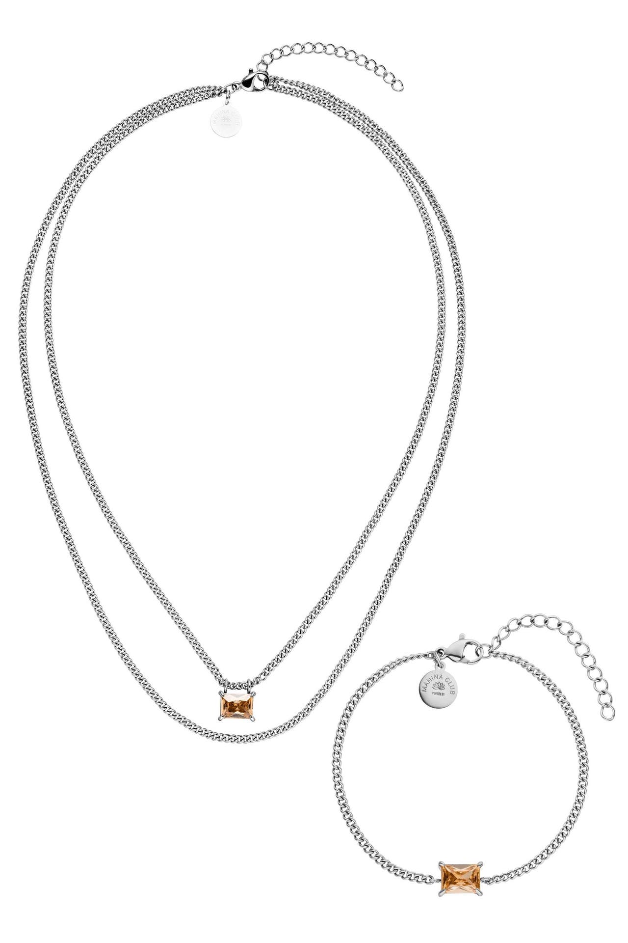 PURELEI Schmuckset Radiant Silber, Bild 1