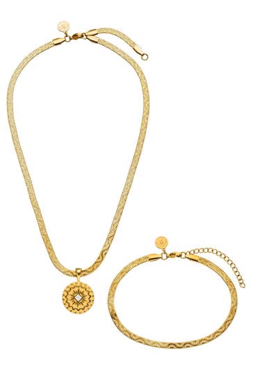 PURELEI Schmuckset Blissful Gold
