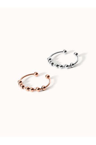 PURELEI Ring Shade Anxiety SilberRosegold