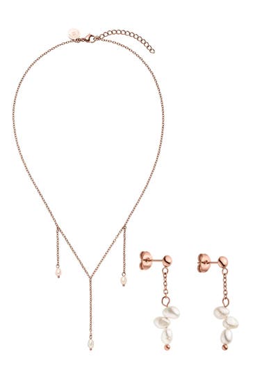 PURELEI Schmuckset Purely Rosegold