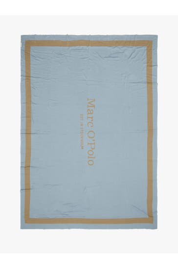 MARC O'POLO Decke Statement Aquamarine